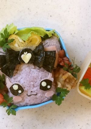 プリキュアのラビィのキャラ弁♪♪-レシピのメイン写真