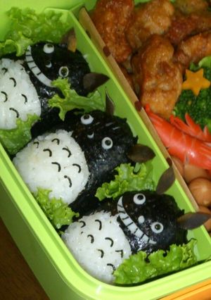 キャラ弁トトロ-レシピのメイン写真