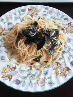 明太子とバター醤油パスタ-レシピのメイン写真