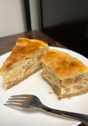 アップルチーズケーキ-レシピのメイン写真