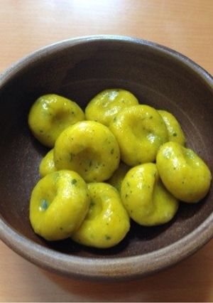 余ったカボチャの煮物で白玉団子-レシピのメイン写真
