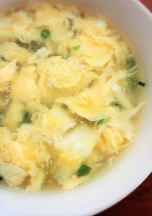 卵と小葱の中華スープ♡-レシピのメイン写真
