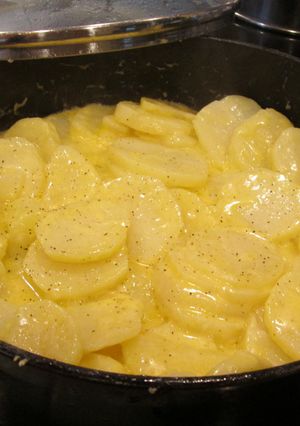フライパンで作るスカラップポテト-レシピのメイン写真