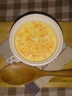 子どものおやつ♪にんじんプリン-レシピのメイン写真