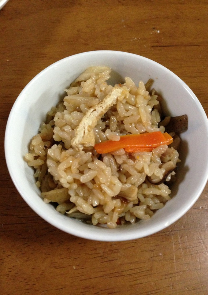 炊き込み御飯-レシピのメイン写真