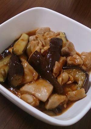 茄子＆鶏肉のピリ辛炒め-レシピのメイン写真