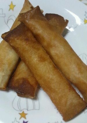 簡単☆蓮根サクッとチーズ春巻き-レシピのメイン写真