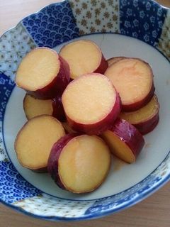 ほったらかしで簡単!さつま芋レモン煮-レシピのメイン写真
