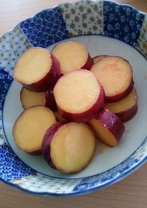 ほったらかしで簡単！さつま芋レモン煮-レシピのメイン写真