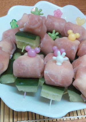 運動会＆おつまみに　クリチー生ハム包み-レシピのメイン写真