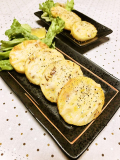 長芋のカレーチーズ焼き♪-レシピのメイン写真
