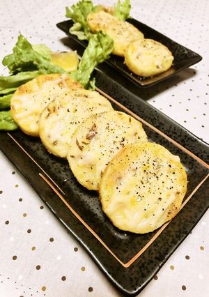 長芋のカレーチーズ焼き♪-レシピのメイン写真