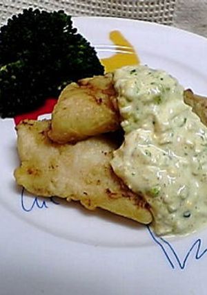 たらのフリット♪カレータルタルで。-レシピのメイン写真