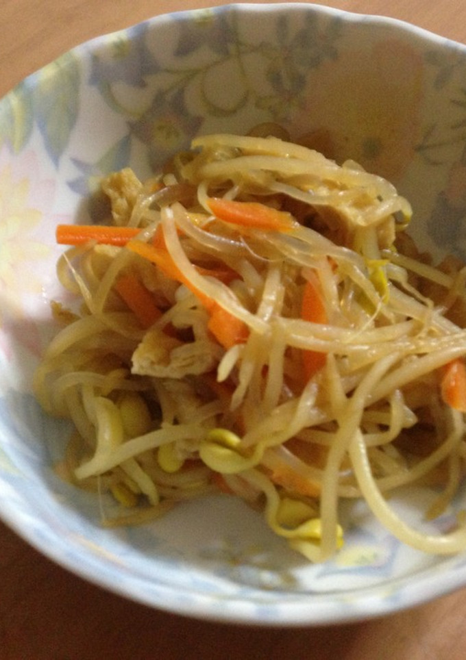 大豆もやしの田舎風煮物-レシピのメイン写真