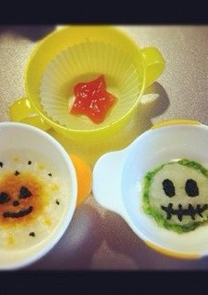 離乳食☆ハロウィン-レシピのメイン写真