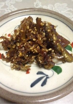 おばあちゃんの甘いゴーヤの佃煮。oO-レシピのメイン写真
