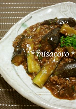 m基本の麻婆茄子-レシピのメイン写真