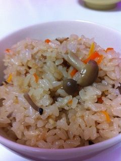 生姜が香る、きのこの炊き込みご飯-レシピのメイン写真