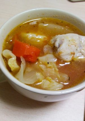 鶏むね肉でトマト煮-レシピのメイン写真