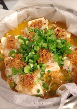 貝柱と干しエビの白い麻婆豆腐-レシピのメイン写真