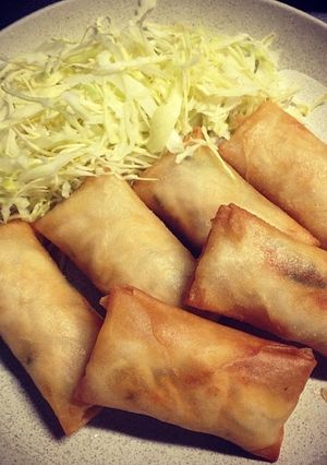 大好きキムチ入り☆ささみのチーズ春巻き-レシピのメイン写真