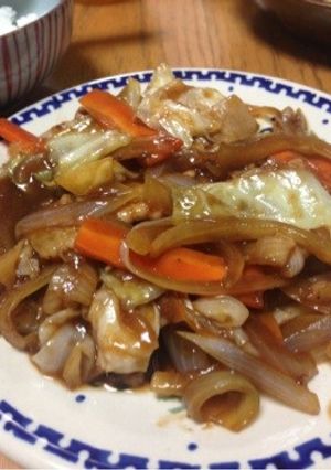 赤味噌de子ども満足☆回鍋肉-レシピのメイン写真