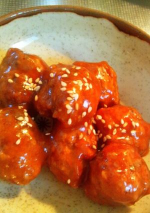 本格簡単お惣菜！肉団子-レシピのメイン写真