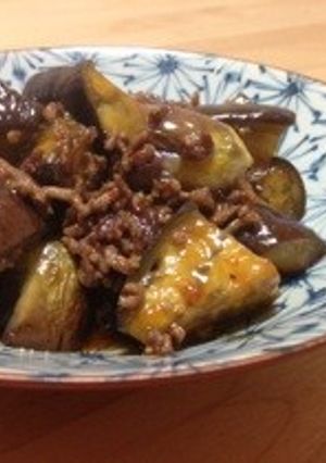 挽肉とお茄子のピリ辛あん-レシピのメイン写真