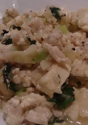 塩麹ベースの大葉入りひき肉豆腐-レシピのメイン写真
