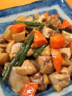 鶏肉とレンコンの炒め物-レシピのメイン写真