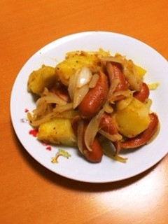 カレー味のジャーマンポテト-レシピのメイン写真