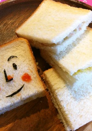 離乳食☆食パンマンサンド-レシピのメイン写真