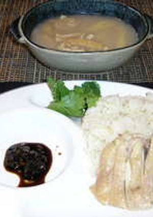 シンガポール風チキンライス-レシピのメイン写真