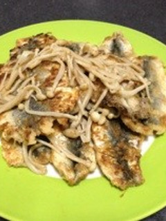 イワシのバター焼き*あっさりポン酢がけ-レシピのメイン写真