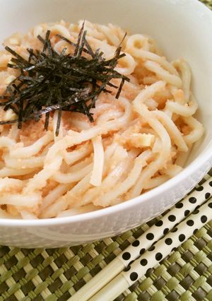 ランチうどん(´Д`)たらこマヨ-レシピのメイン写真