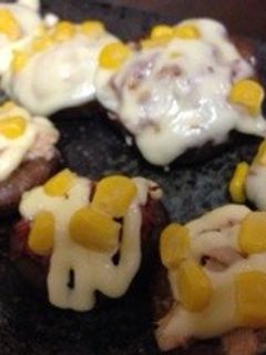 椎茸のツナ&マヨ焼き-レシピのメイン写真