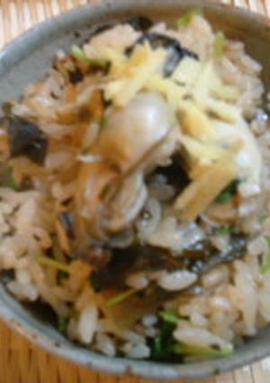 牡蠣ご飯-レシピのメイン写真