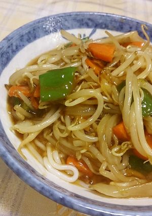 細うどんの中華風あんかけ-レシピのメイン写真