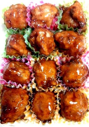 お弁当のおかずに冷凍自然解凍の肉団子-レシピのメイン写真