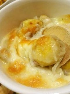 栗と鶏肉の豆乳グラタン♪-レシピのメイン写真
