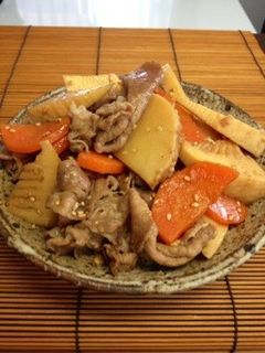 豚肉と筍の甘辛煮-レシピのメイン写真