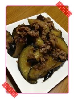 簡単‼ 茄子&牛肉の焼肉タレ炒め☆-レシピのメイン写真