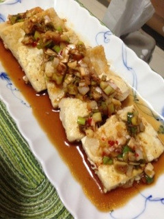油淋鶏風!絶品ダレでヘルシー豆腐ステーキ-レシピのメイン写真