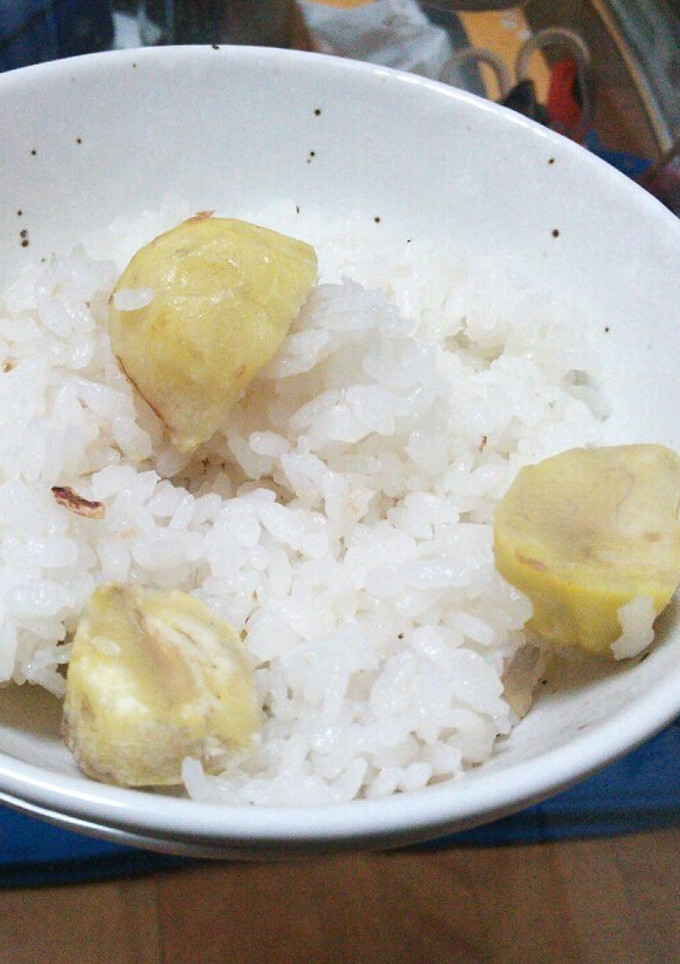 お鍋で焚く栗ご飯-レシピのメイン写真