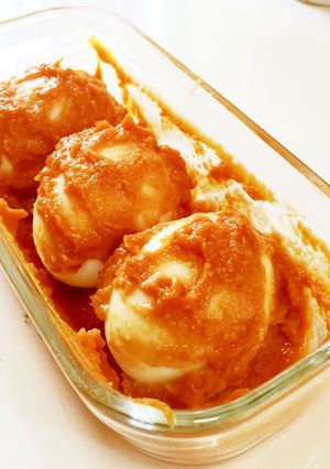 作りおきに♪お弁当に♪みそ卵-レシピのメイン写真