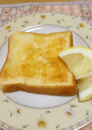 ジャムみたい♪ダイエットトースト！-レシピのメイン写真