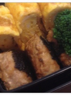 鶏ひき肉の磯部焼き-レシピのメイン写真