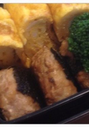 鶏ひき肉の磯部焼き-レシピのメイン写真