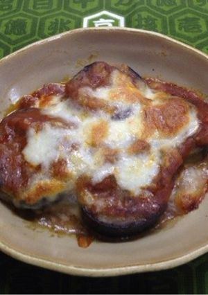 簡単秋なすのミート焼き-レシピのメイン写真