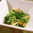 水菜とえのき茸のナムル
